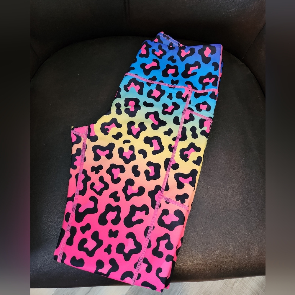 CVG Rainbow Leopard Leggings